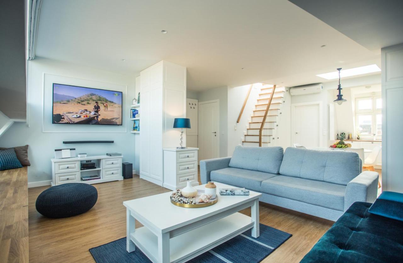 Appartamento Sky And Sea By Renters Prestige Sopot Esterno foto